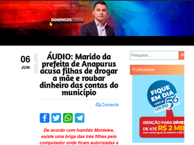 'domingoscosta.com.br' screenshot