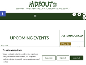 hideoutchicago.com