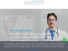 'drleonardoortigara.com.br' screenshot