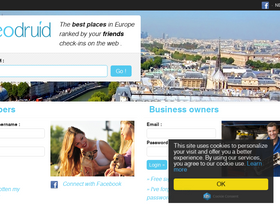 'geodruid.com' screenshot