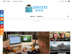 'educatebox.com' screenshot