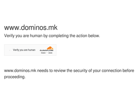 'dominos.mk' screenshot