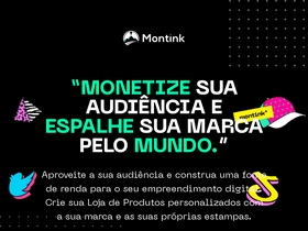 'montink.com' screenshot
