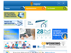 'algeciras.es' screenshot