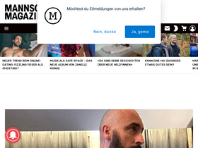 'mannschaft.com' screenshot
