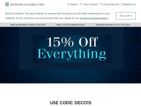 'britishceramictile.com' screenshot