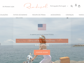 Rio de Sol homepage screenshot