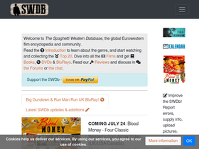 'spaghetti-western.net' screenshot