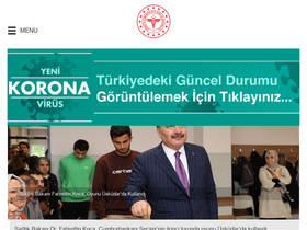 'gaziantepism.saglik.gov.tr' screenshot