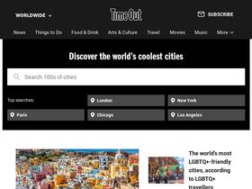 'timeout.com' screenshot