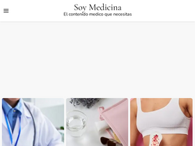 'soymedicina.com' screenshot