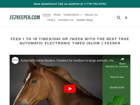 eezkeeper.com homepage screenshot