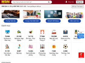 'muabannhanh.com' screenshot