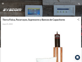 'syscomblog.com' screenshot