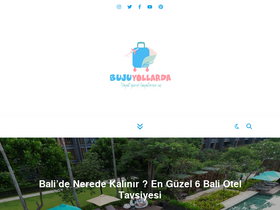 'bujuyollarda.com' screenshot
