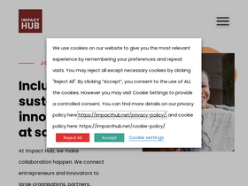 'impacthub.net' screenshot