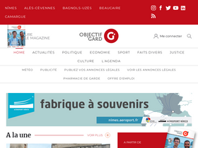 'objectifgard.com' screenshot