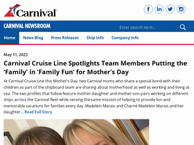 'carnival-news.com' screenshot