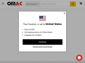 'omacshop.de' screenshot