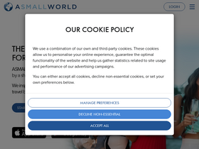 'asmallworld.com' screenshot