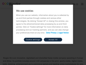 'ringier.com' screenshot