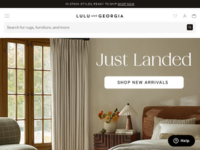 Lulu and Georgia website screenshot