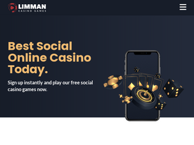 'limmancasinogames.com' screenshot