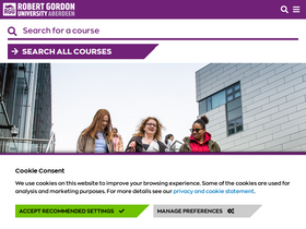'rgu.ac.uk' screenshot