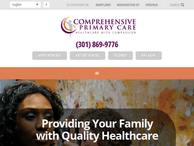 'comprehensiveprimarycare.com' screenshot