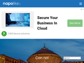 'napolike.it' screenshot