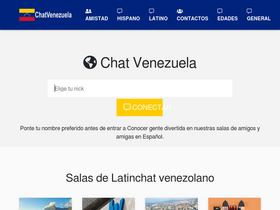'chatvenezuela.net' screenshot