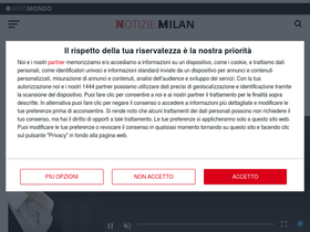 'notiziemilan.it' screenshot