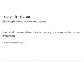 'beavertools.com' screenshot