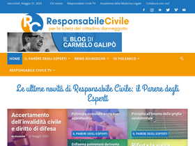 'responsabilecivile.it' screenshot