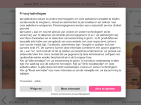 'parfumdreams.be' screenshot