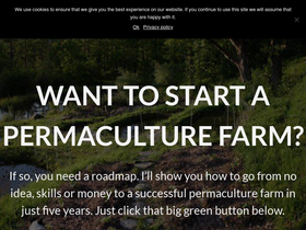 'permacultureapprentice.com' screenshot