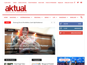 'aktual.com' screenshot