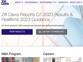 'ziffdavis.com' screenshot