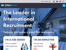'skilledworker.com' screenshot