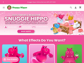 'happyhippo.com' screenshot