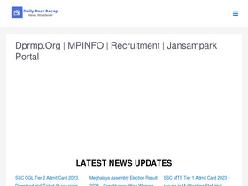 'dprmp.org' screenshot