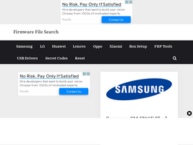 'firmwarefilesearch.com' screenshot