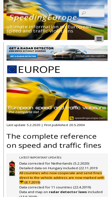 speedingeurope.com