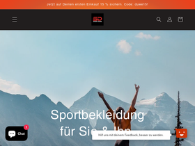 Sport Duwe Saulheim homepage screenshot