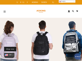 aokinghk.com homepage screenshot