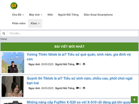 'hoaky68.com' screenshot