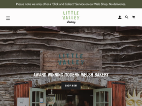 littlevalleybakery.com homepage screenshot