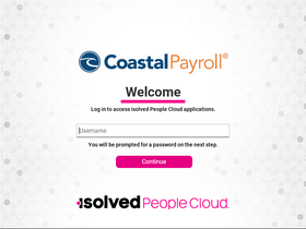 'coastalpayroll.net' screenshot