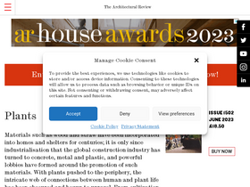 'architectural-review.com' screenshot