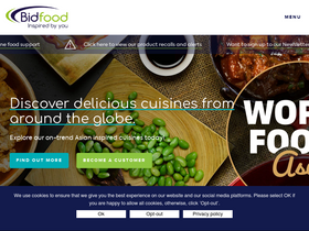 'bidfood.co.uk' screenshot